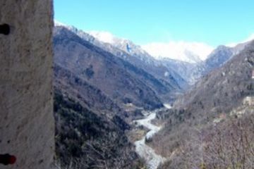 Panorami di Ingria - La Valle Soana dal Campanile di Mombianco